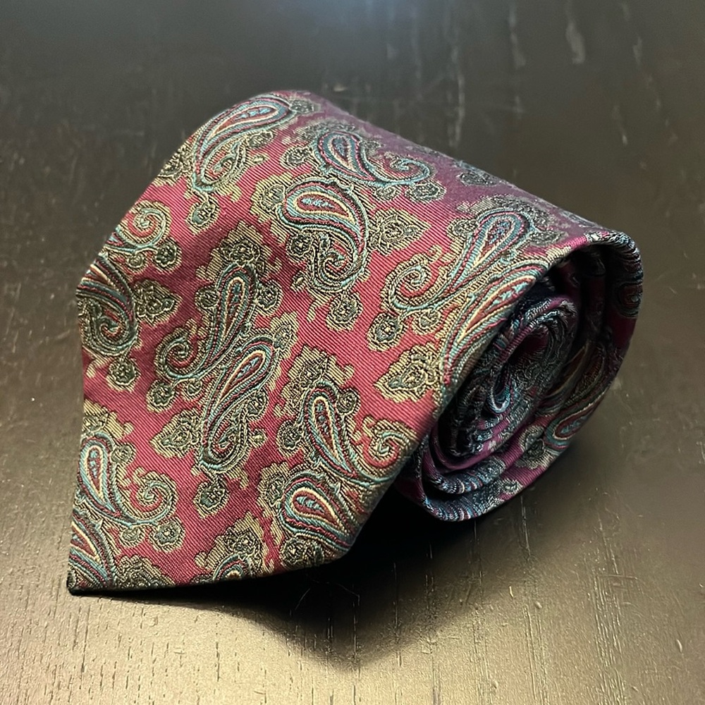 Vintage Seigo New York for Nordstrom 100% Silk Tie